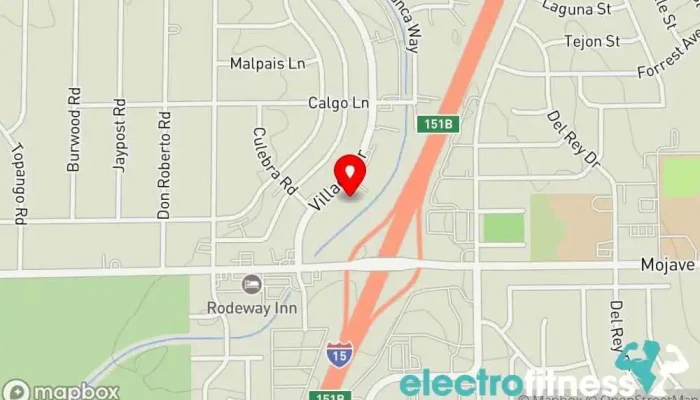 map of High desert boxing club Boxing club, Non-profit organization in Victorville