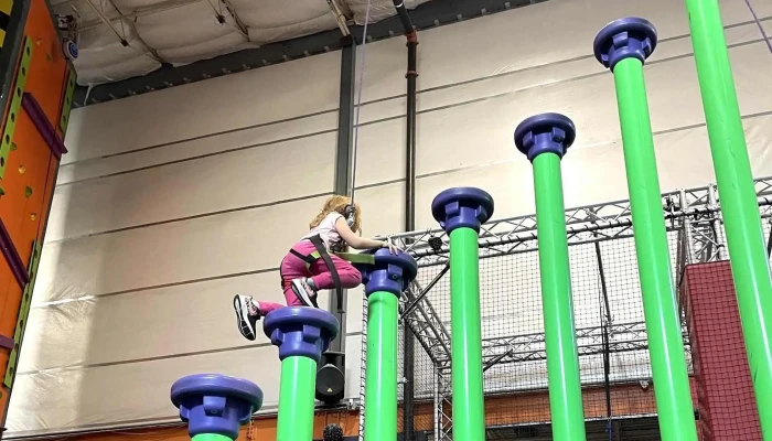 High Exposure Rock Climbing Ninja Warrior Parkour Where - Northvale