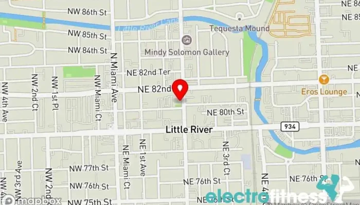 map of HIPERFIT Personal Training Personal trainer, Gym, Nutritionist in Miami