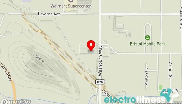 map of Hogback Strength & Wellness Fitness center in Klamath Falls