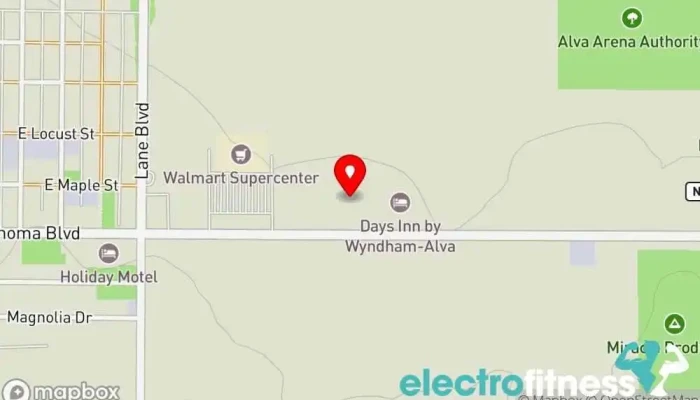 map of Holiday Inn Express & Suites Alva by IHG Hotel, Conference center, Wedding venue in Alva