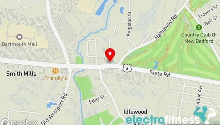 map of HOPE Yoga Studio Yoga studio in Dartmouth