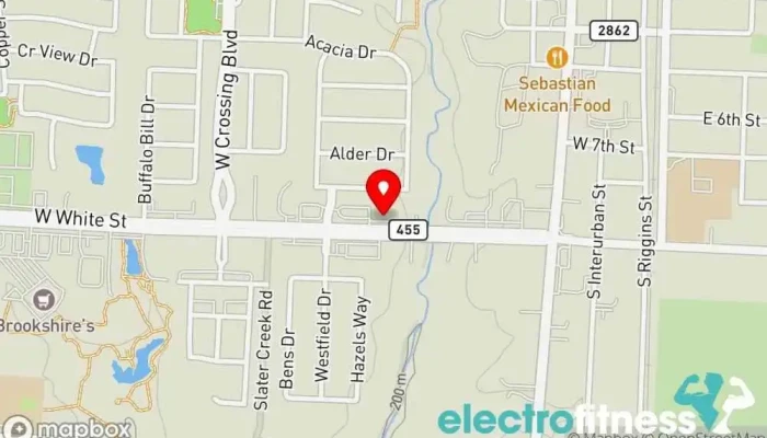 map of HOTWORX - Anna, TX Yoga studio, Fitness center, Gym, Indoor cycling, Pilates studio in Anna