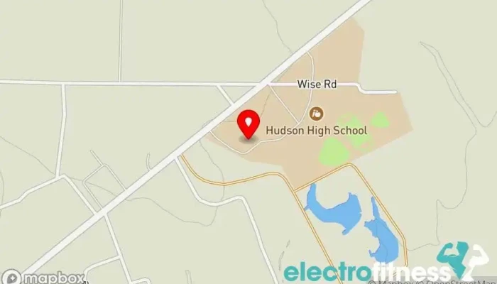 map of Hudson ISD: Hornet Gym Gymnasium school in Lufkin