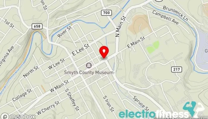 map of Hungry Grappler Brazilian Jiu-Jitsu Martial arts school, Gym, Martial arts club, Sports club in Marion