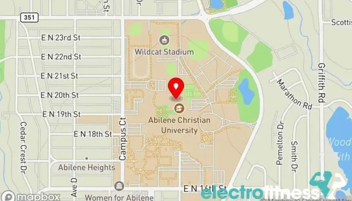 map of I AM Fitness Personal trainer in Abilene