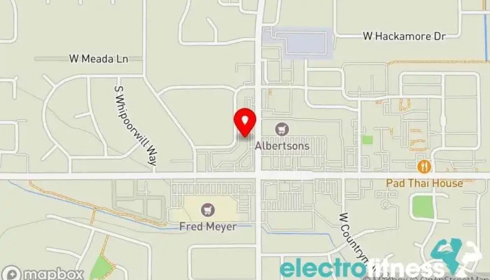 map of Idaho Fitness Academy Gym, Personal trainer in Boise