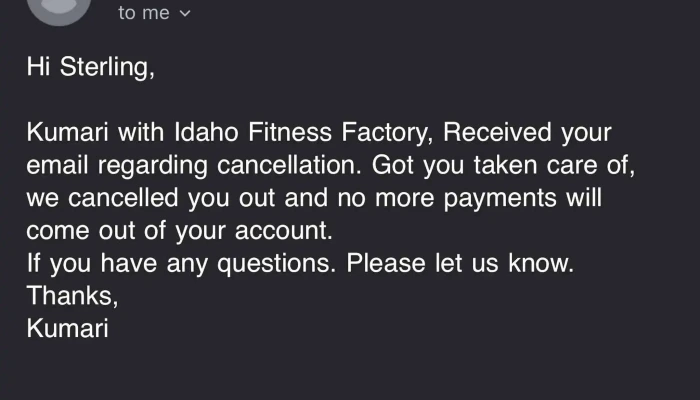Idaho Fitness Factory Overland -  Score - Boise