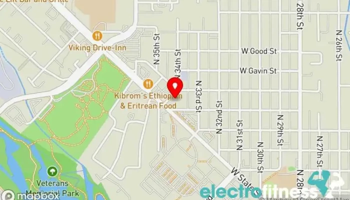 map of Idaho Fitness Factory State Street Gym, Aerobics instructor, Fitness center, Personal trainer, Physical fitness program, Tanning salon, Weight loss service, Weightlifting area, Yoga instructor in Boise