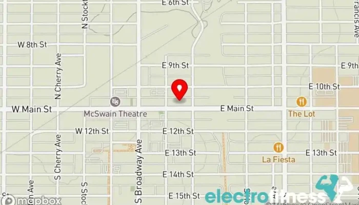 map of Ignite Fitness Gym in Ada