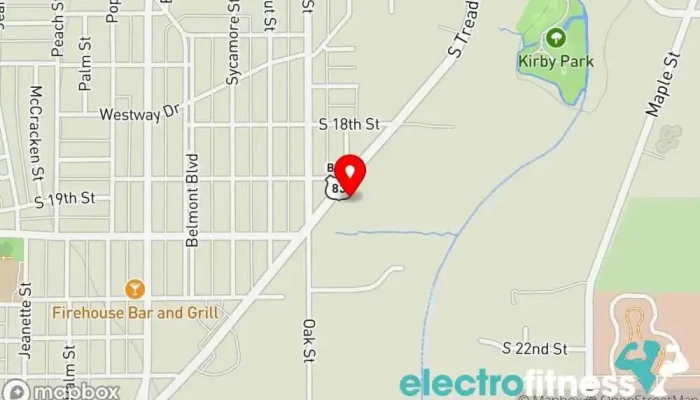 map of Image Elite Gym in Abilene