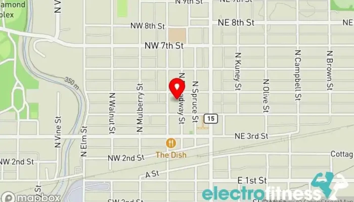 map of Impact Sports & Fitness Fitness center, Aerobics instructor, Gym, Massage therapist, Personal trainer in Abilene