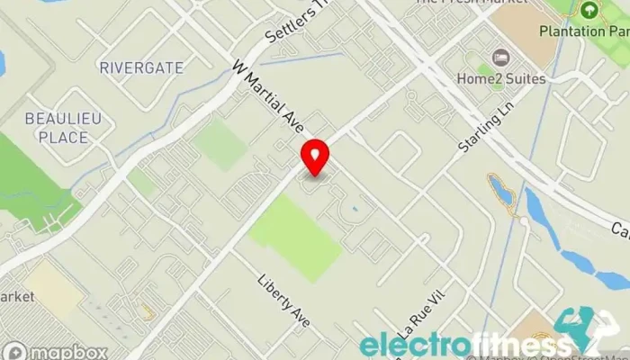 map of IMX Pilates & Fitness Lafayette Pilates studio, Physical fitness program in Lafayette