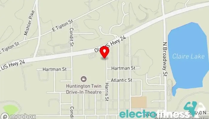 map of IN STRONG STRENGTH.FITNESS Gym in Huntington