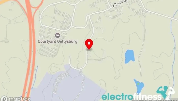 map of Incentives LLC Fitness center in Gettysburg