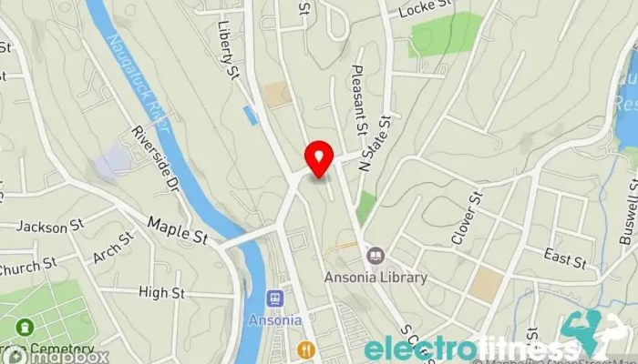 map of Infant Aquatics CT Swimming instructor in Ansonia