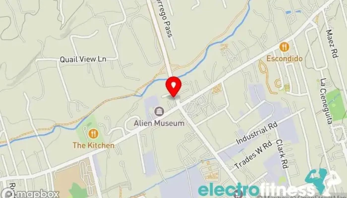 map of Inner Strength And Fitness Gym in Santa Fe