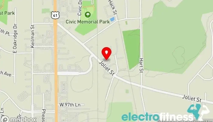 map of Intense Conditioning Personal trainer, Fitness center in St John