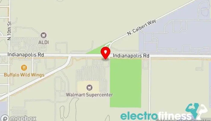 map of Iron 24 Fitness + Recovery Gym in Greencastle