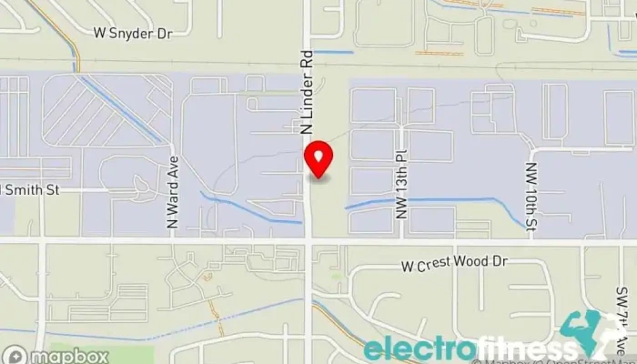 map of Iron Body Fitness Gym, Nutritionist in Meridian
