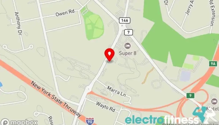 map of Iron Breed Fitness Gym in Schenectady