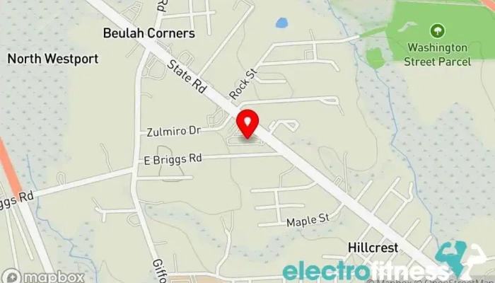map of Ironbeard Yoga Yoga studio, Massage spa in Westport