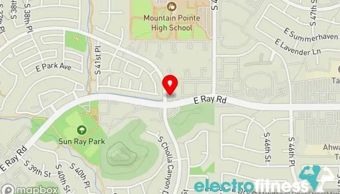 map of Ironcurl Fitness Personal trainer in Phoenix