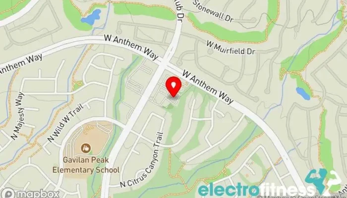 map of IRONWOOD Fitness AZ Home of IRONWOOD CrossFit Gym, Fitness center, Personal trainer, Physical fitness program in Anthem