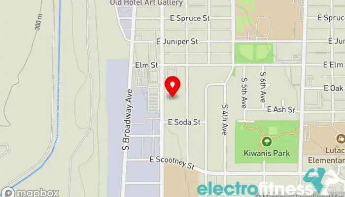 map of Jab Fitness Fitness center in Othello