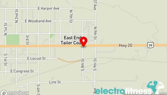 map of Jazzercise Fitness center, Gym, Physical fitness program in Plainview