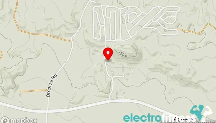 map of Jojoba Hills SKP Resort RV park in Aguanga