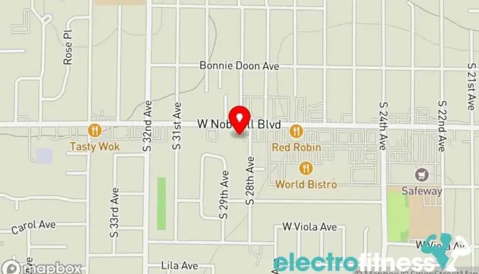 map of Karafuto Karate Karate school in Yakima