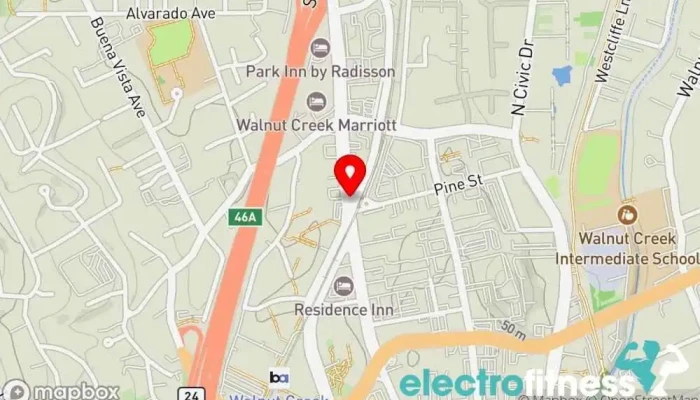 map of Kids Club Spa Walnut Creek Children's party service in Walnut Creek