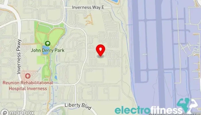 map of KNGDM Sports Performance Gym in Englewood
