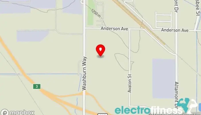 map of Kocyla Karate Martial arts school in Klamath Falls