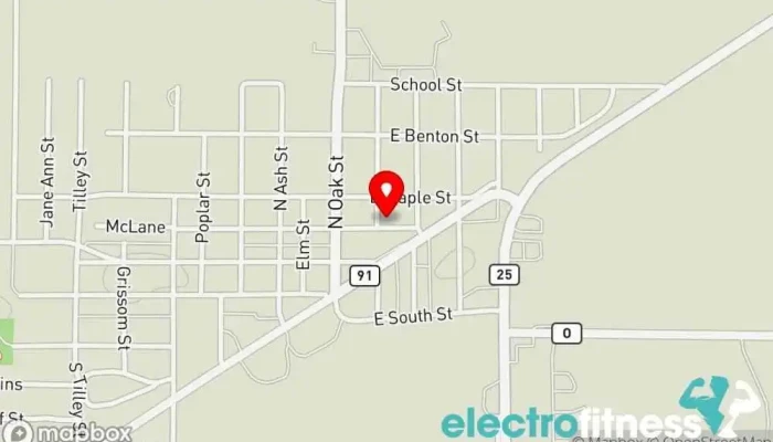 map of Kopion Fitness Gym in Advance