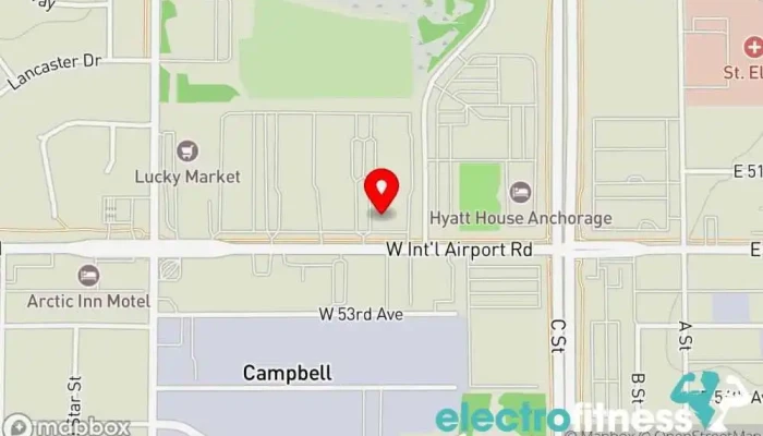 map of Krav Maga Anchorage Self defense school, Physical fitness program in Anchorage