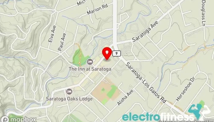 map of Krave Fitness Personal trainer, Fitness center, Gym in Saratoga