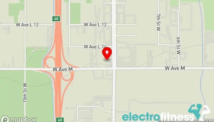 map of Ladies First Fitness & Spa Gym, Boot camp, Personal trainer, Weight loss service in Lancaster