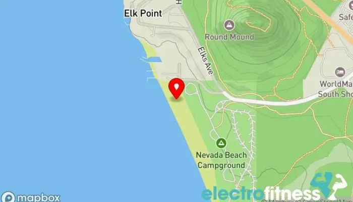 map of Lake Tahoe Yoga Beach Classes Wellness program, Yoga studio in Glenbrook