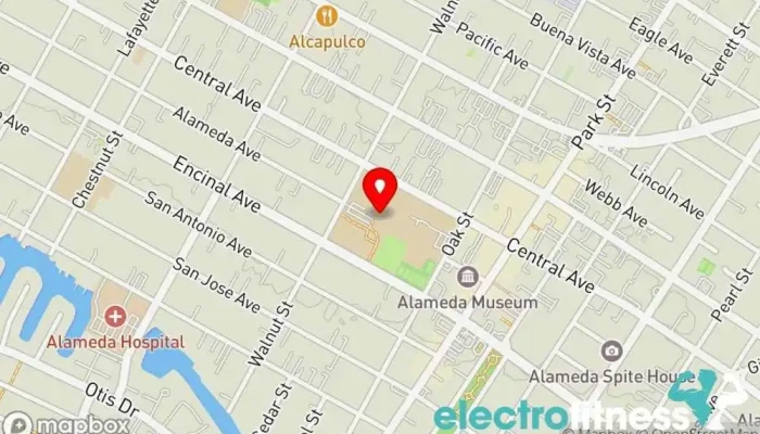 map of Larry Patton Gym Gym in Alameda