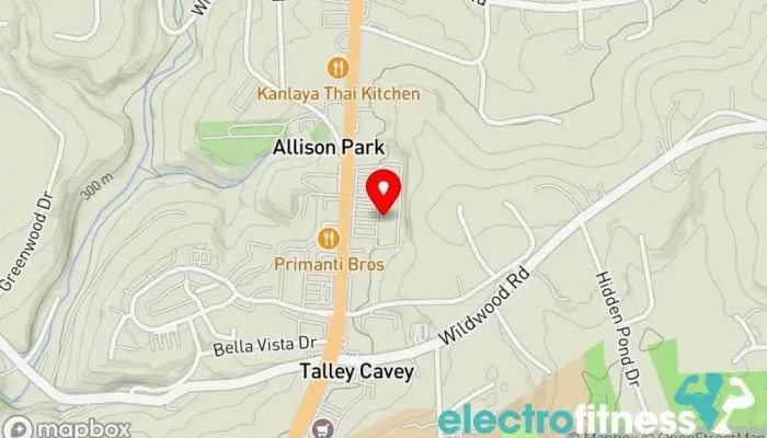 map of Laudate Fitness Fitness center in Allison Park