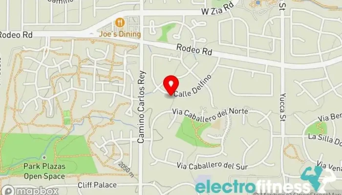 map of laurent Le Bosse Personal trainer in Santa Fe