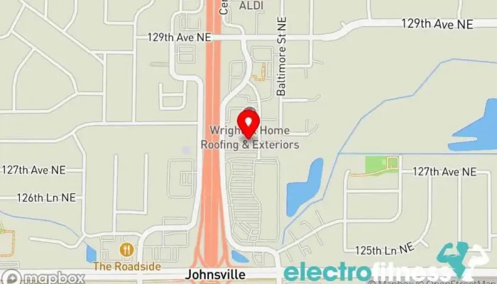 map of Legacy Fitness Fitness center in Blaine