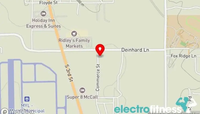 map of Legend CrossFit Fitness center in McCall