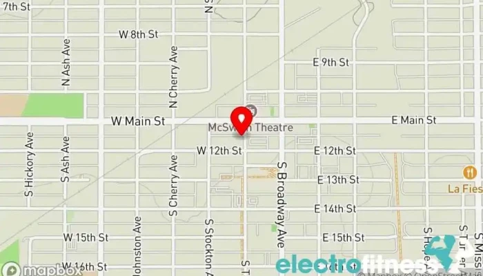 map of Legion Fitness Gym in Ada