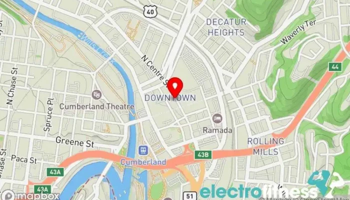 map of Lepley Dance Studio & Tanning Tanning salon in Cumberland