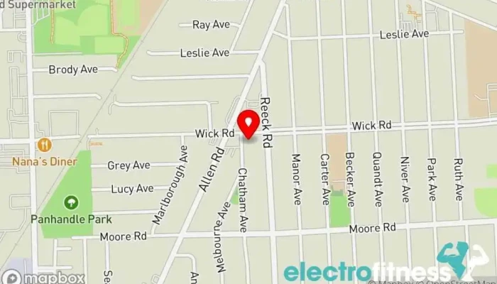 map of Let's Get Fit Personal Training LLC Personal trainer in Allen Park