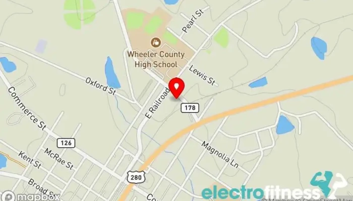 map of Let's Get Waisted Body Contouring Spa Health consultant, Life coach, Personal trainer in Alamo