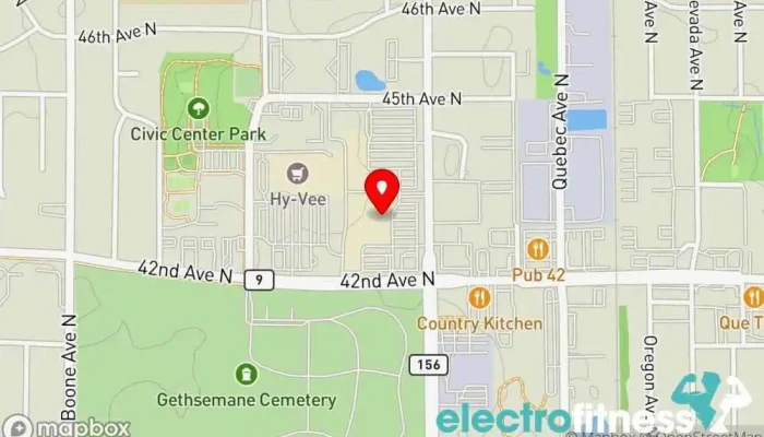 map of Life Time Gym, Fitness center, Indoor cycling, Indoor swimming pool, Personal trainer, Pilates studio, Weightlifting area, Yoga studio in New Hope